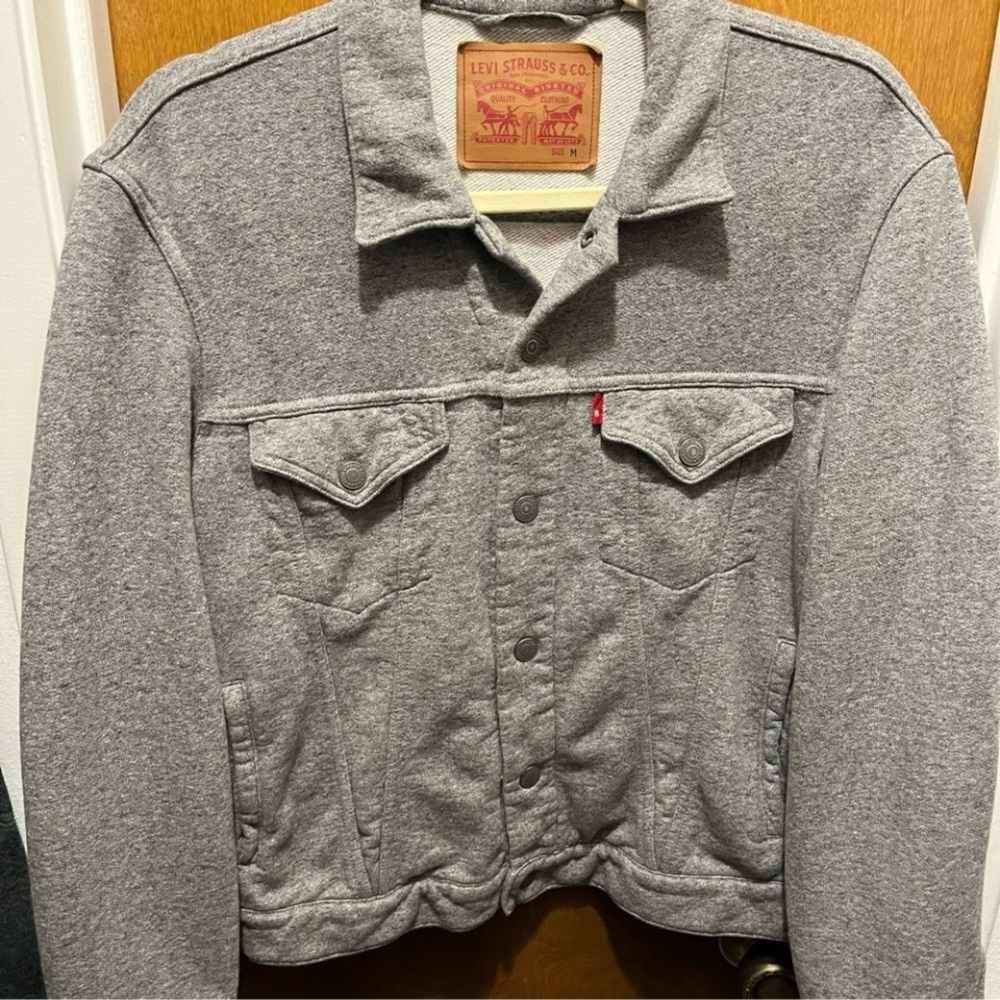 Levi's French Terry Trucker Jacket
